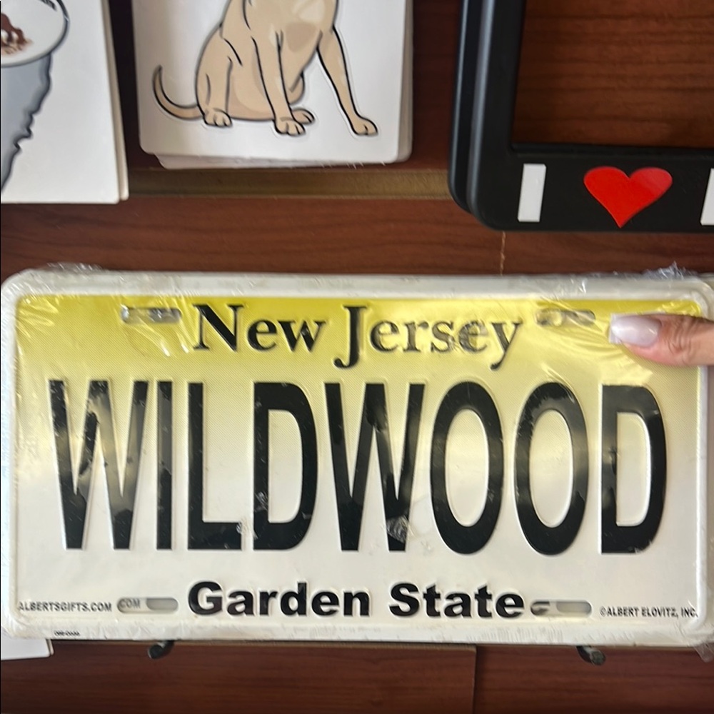 New Jersey Wildwood Decorative Plate